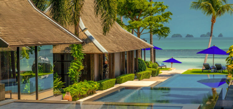 Luxus Ferienhaus Am Strand Mieten Thailand Koh Samui Villa Akatsuki Pool