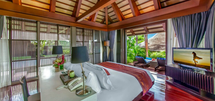 Luxus Ferienhaus Am Strand Mieten Thailand Koh Samui Villa Akatsuki Schlafzimmer 2