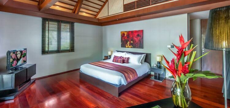 Luxus Ferienhaus Am Strand Mieten Thailand Koh Samui Villa Akatsuki Schlafzimmer 4