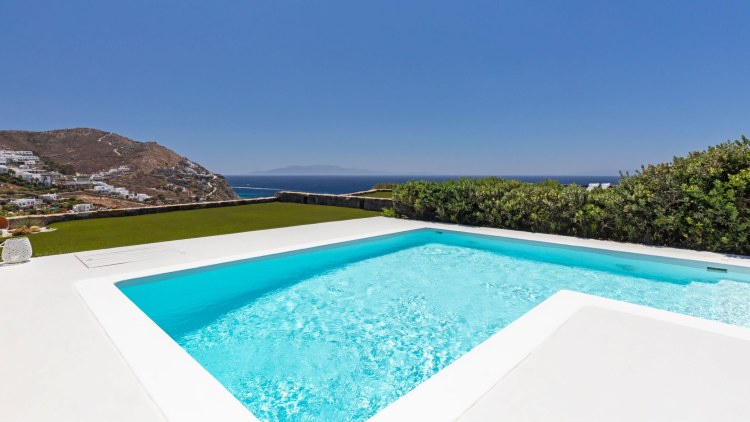 modernes Ferienhaus Mykonos - Villa Cozy Elia
