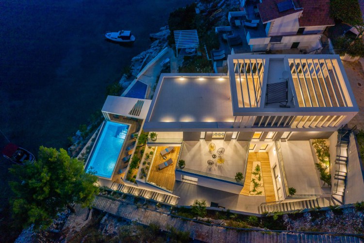 Design Villa Kroatien - Ocean Villa Trogir Riviera