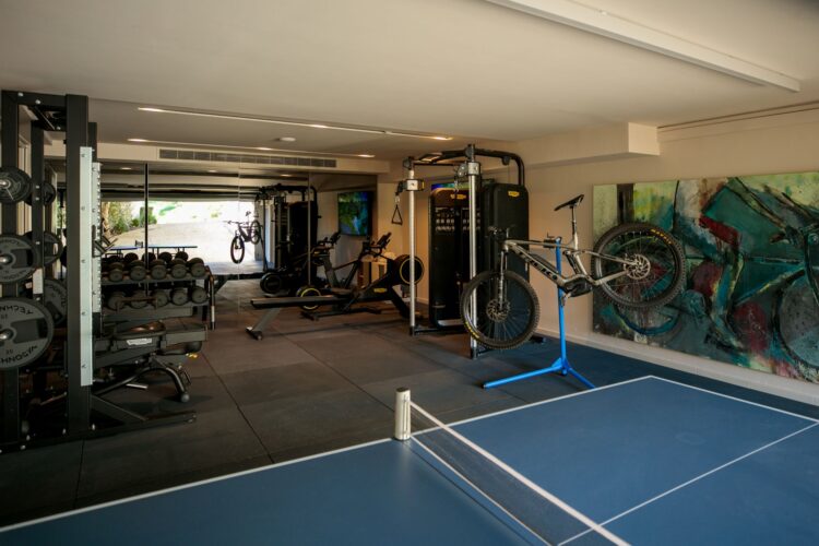 Luxus Ferienvilla Camps Bay Südafrika Mieten Gym