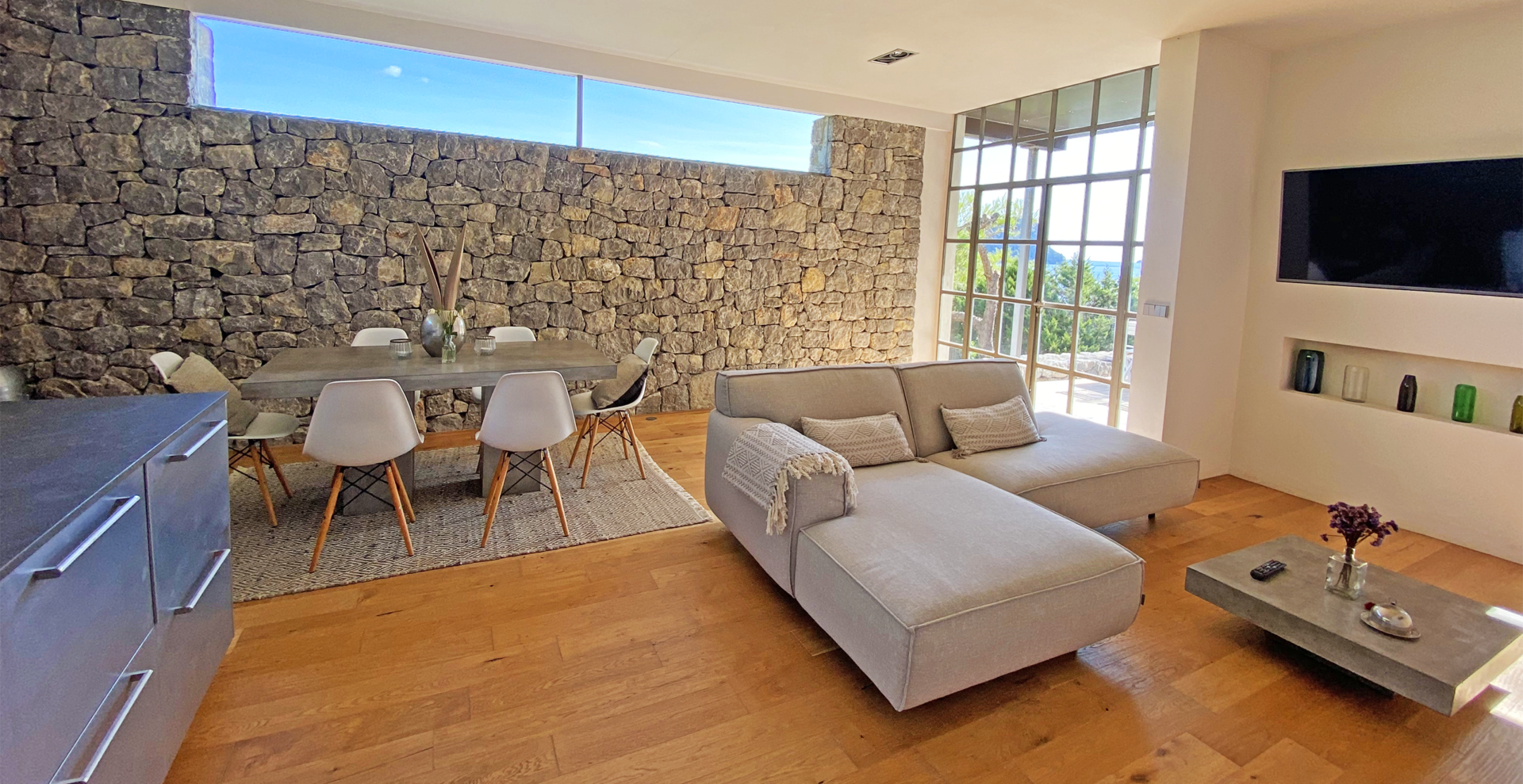 Luxus Villa Ibiza Mieten Cala Llenya