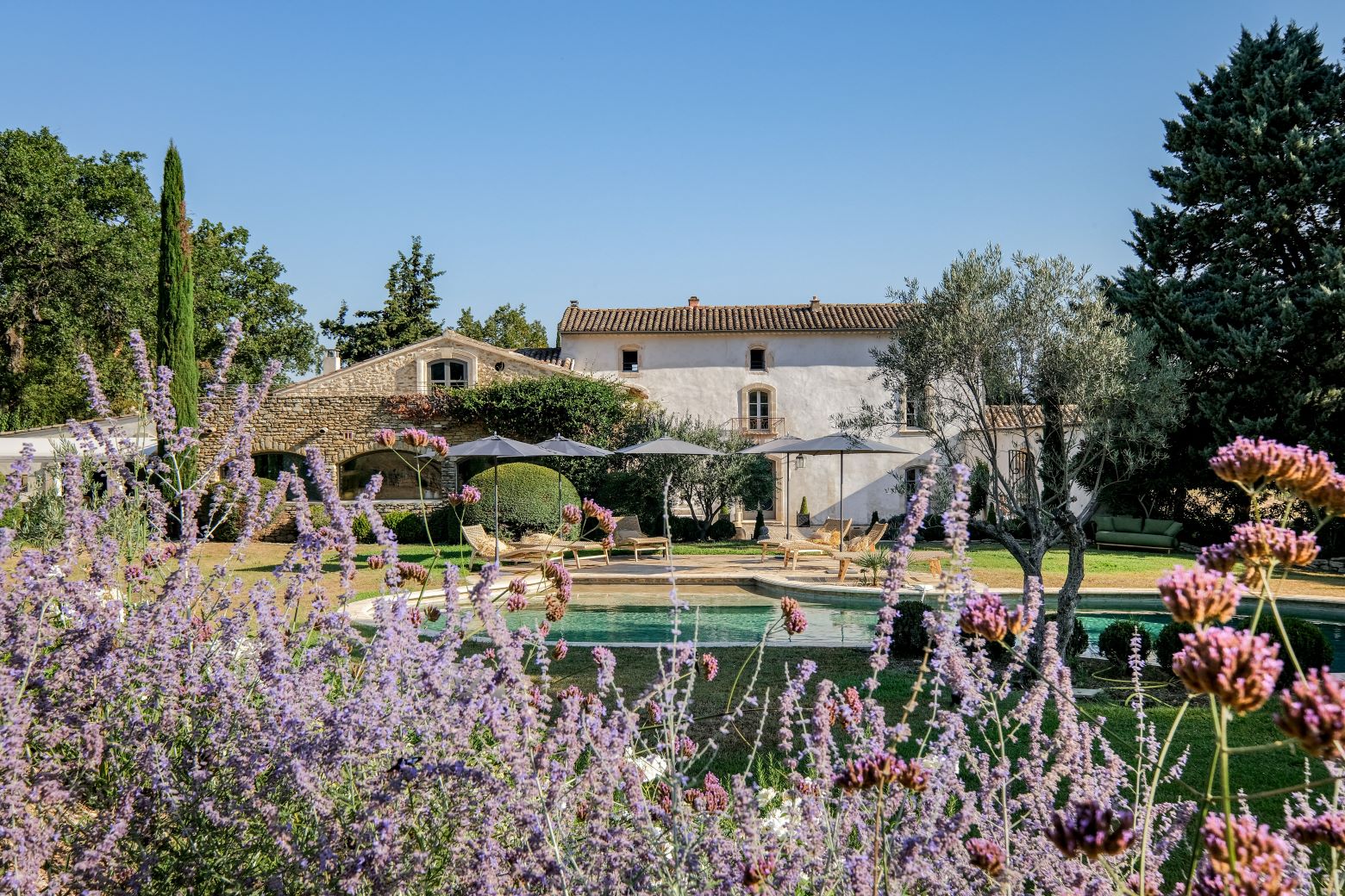 Luxus Villa Provence La Bastide Oppede Süd Frankreich 3