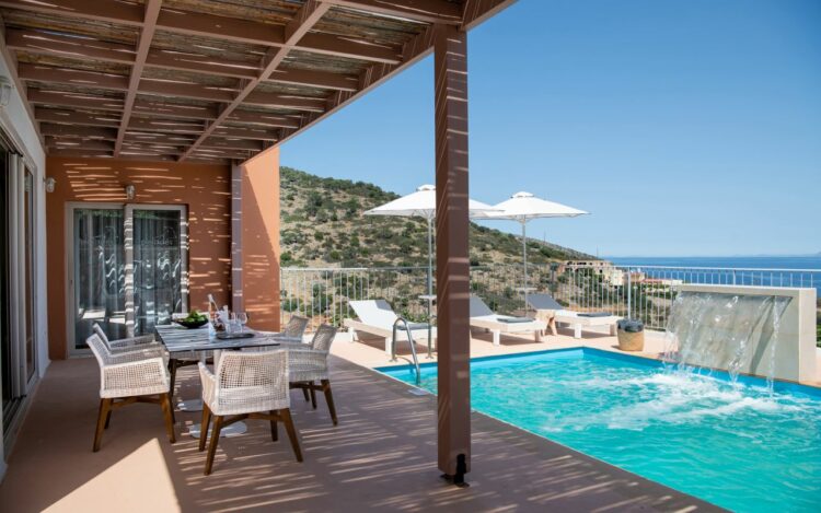 Luxus Villa Mieten Griechenland Meerblick