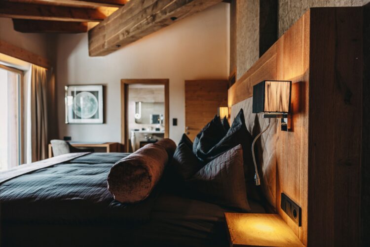 Luxus Wellnesschalet Seefeld Ski Chalet Österreich Mieten Bett
