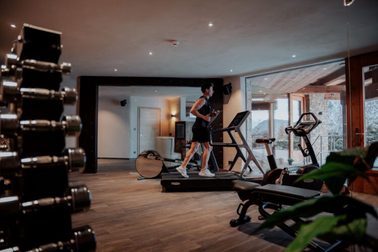 Luxus Wellnesschalet Seefeld Ski Chalet Österreich Mieten Gym