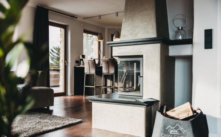 Luxus Wellnesschalet Seefeld Ski Chalet Österreich Mieten Kamin