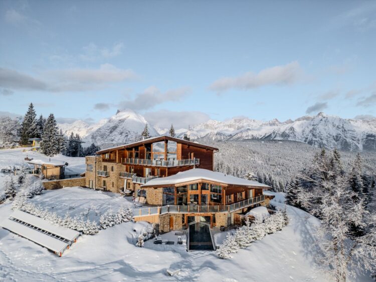 Luxus Wellnesschalet Seefeld Ski Chalet Österreich Mieten Pool