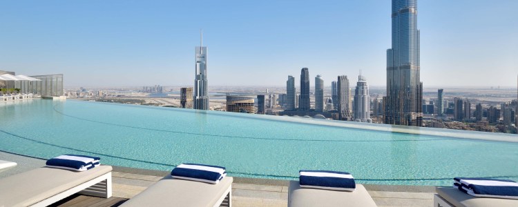 Luxusneueröffnung Dubai Address Sky View