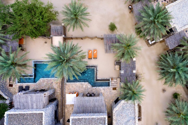 Luxusreise Oman Six Senses Zighy Bay