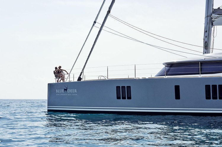 Luxusreise Auf Einer Yacht Blue Deer