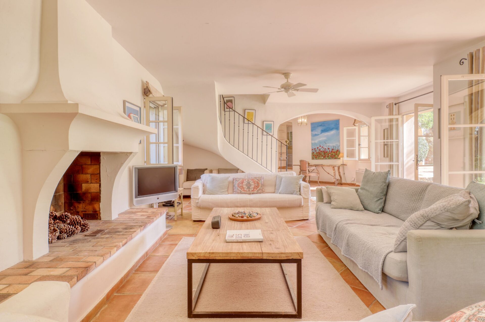 Maison De Campagne Luxus Ferienhaus Cote D Azur Mieten Kamin