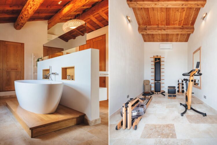 Maison Du Soleil Luxus Ferienvilla Provence Mieten Gym