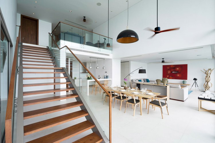 Malaiwana Design Duplex Residence plex Küche