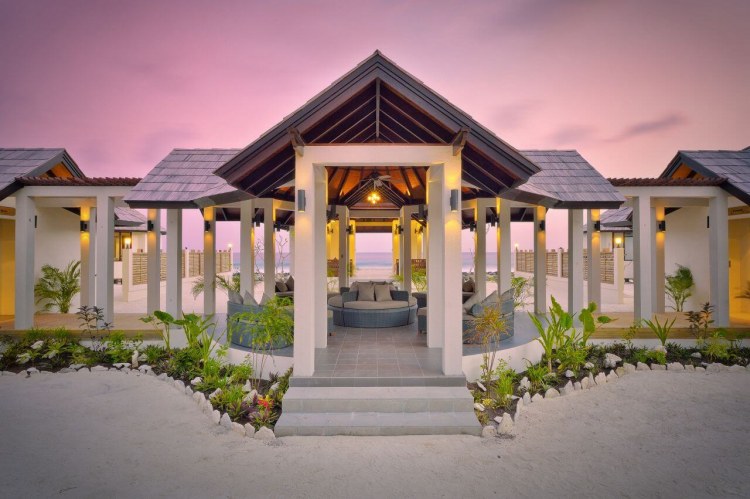 Malediven Atmosphere Kanifushi Akiri Spa By Mandara Relaxing Area Entrance