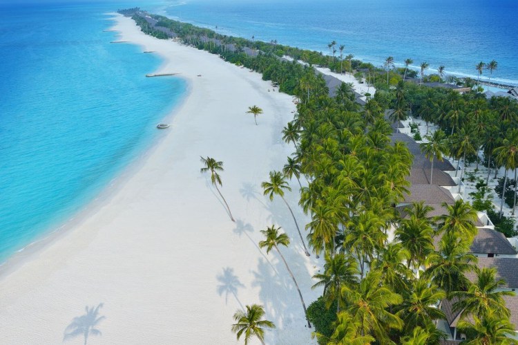 Malediven Atmosphere Kanifushi Beach Stretch Island To Tip