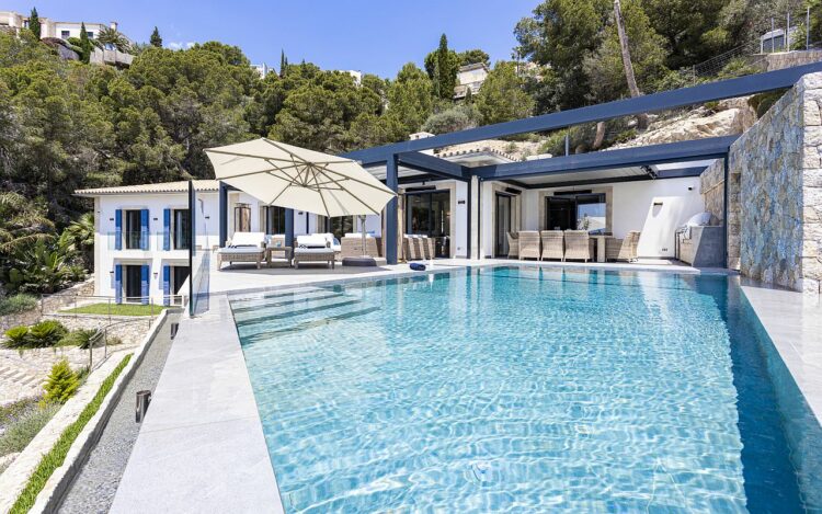 Mallorca Modernes Ferienhaus Villa Mar Blau