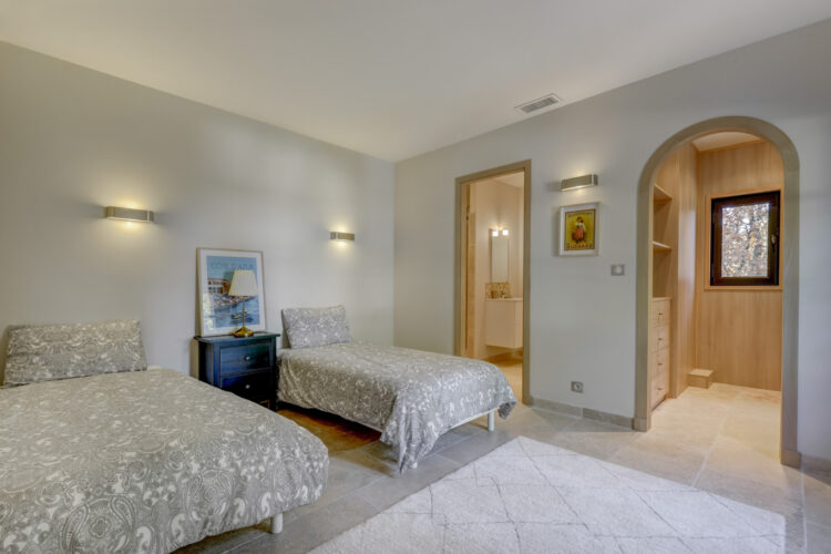 Mas Cepoun Ferienhaus Provence Mieten Schlafzimmer Twin Beds