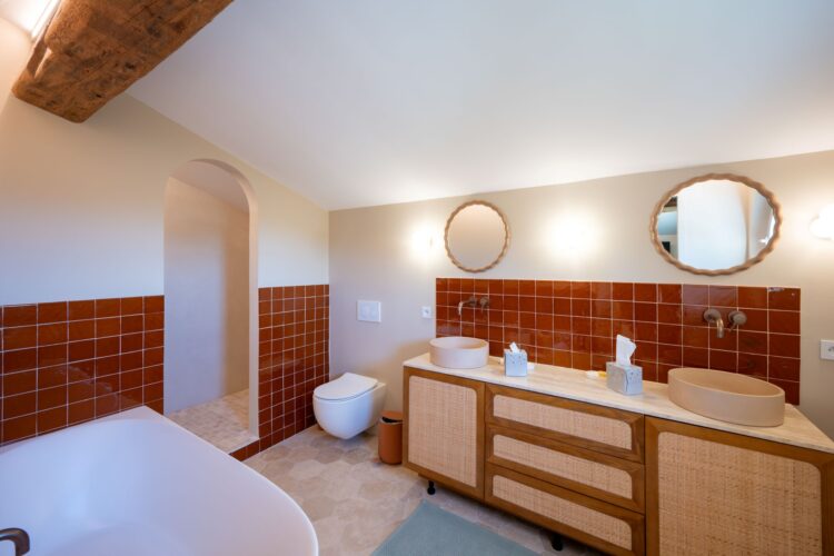 Mas Des Etoiles Luxus Ferienhaus Provence Mieten Bad