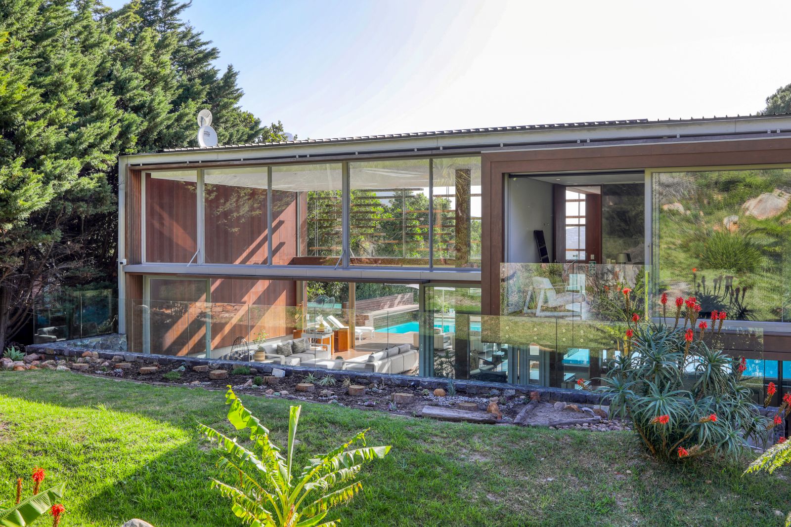 Modern Design Hideaway Luxus Ferienvilla Kapstadt Mieten Design