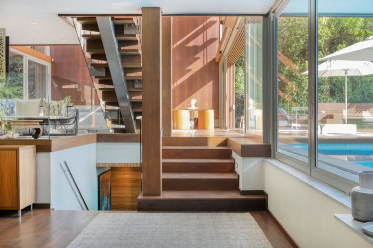 Modern Design Hideaway Luxus Ferienvilla Kapstadt Mieten Flur