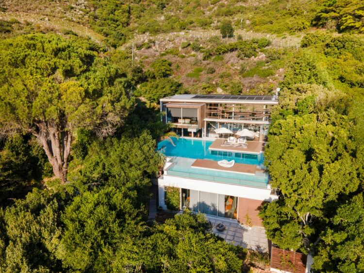 Modern Design Hideaway Luxus Ferienvilla Kapstadt Mieten Lage