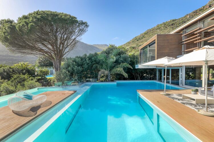 Modern Design Hideaway Luxus Ferienvilla Kapstadt Mieten Pools