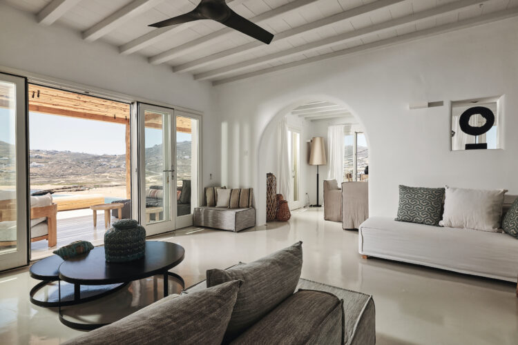 Moderne Luxusvilla Auf Mykonos