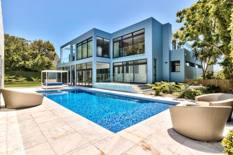 Mother City Villa Luxus Ferienhaus Kapstadt Mieten Außenansicht