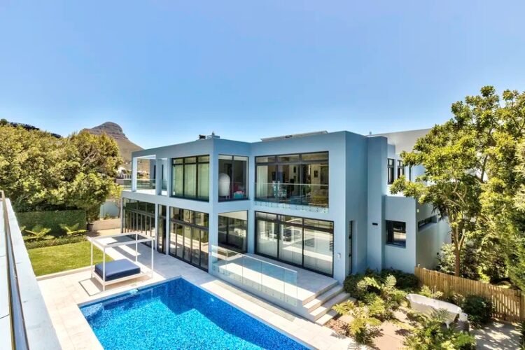 Mother City Villa Luxus Ferienhaus Kapstadt Mieten Außenbereich