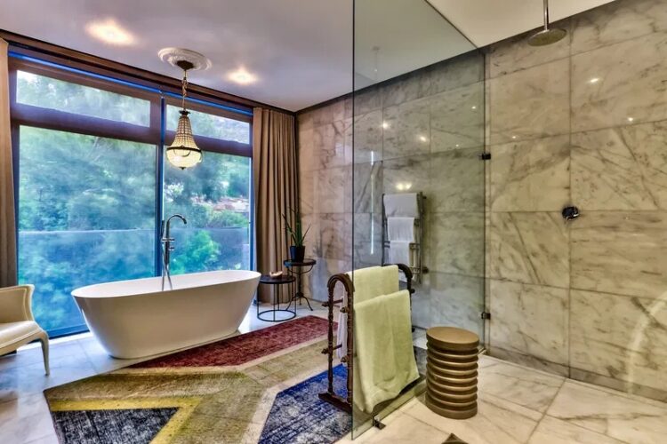 Mother City Villa Luxus Ferienhaus Kapstadt Mieten Badezimmer