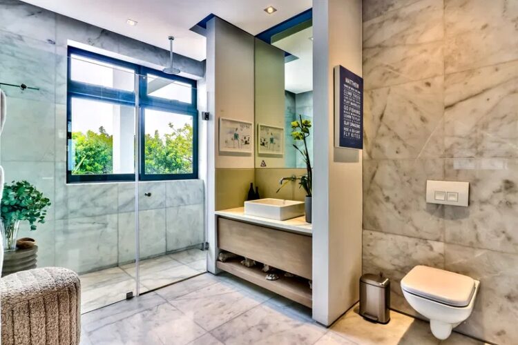 Mother City Villa Luxus Ferienhaus Kapstadt Mieten Dusche