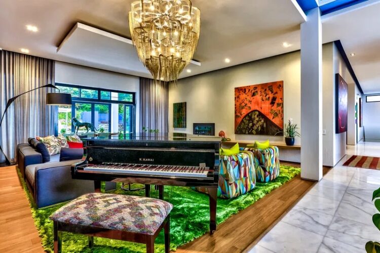 Mother City Villa Luxus Ferienhaus Kapstadt Mieten Piano