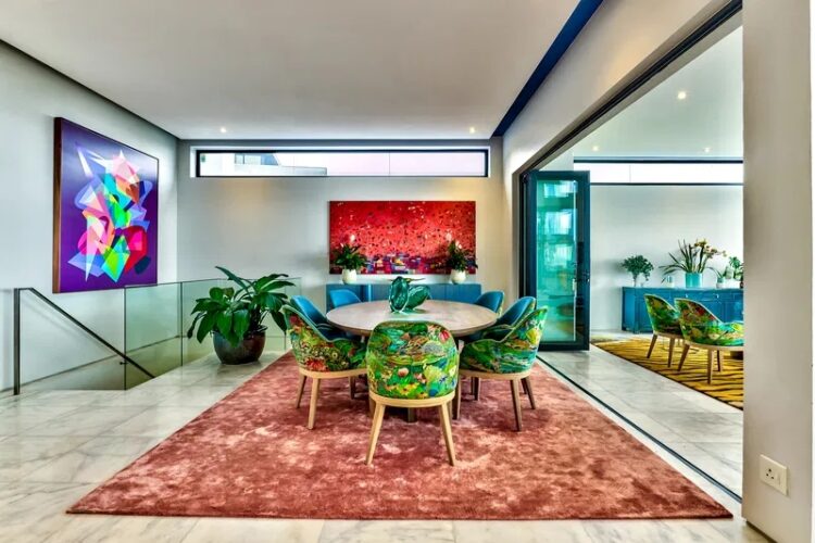 Mother City Villa Luxus Ferienhaus Kapstadt Mieten Tisch