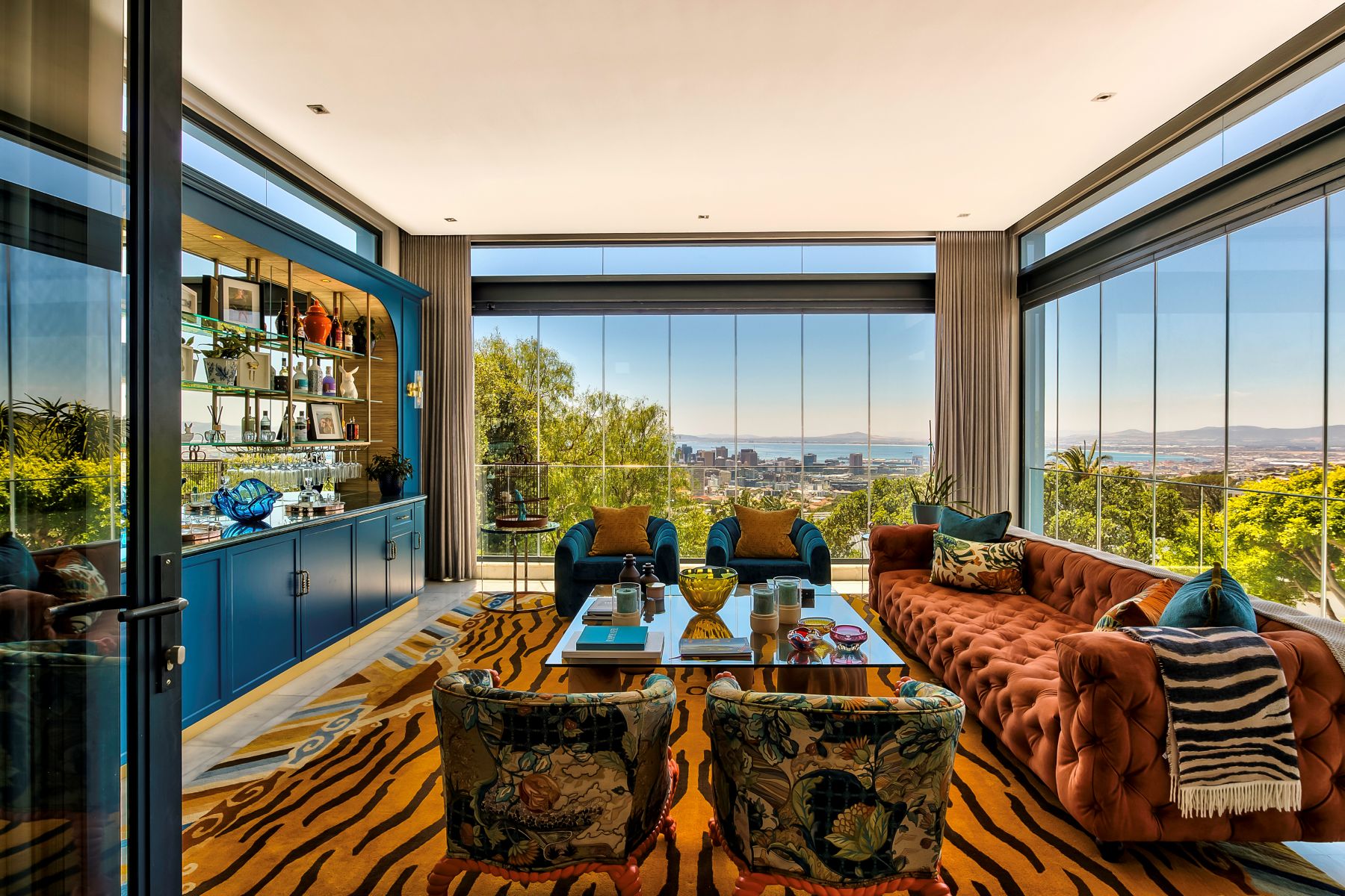 Mother City Villa Luxus Ferienhaus Kapstadt Mieten Wohnzimmer