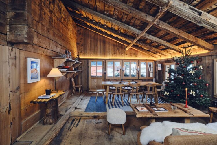 Mountain Chalet Gstaad Luxus Ferienhaus Schweiz Mieten Christmas