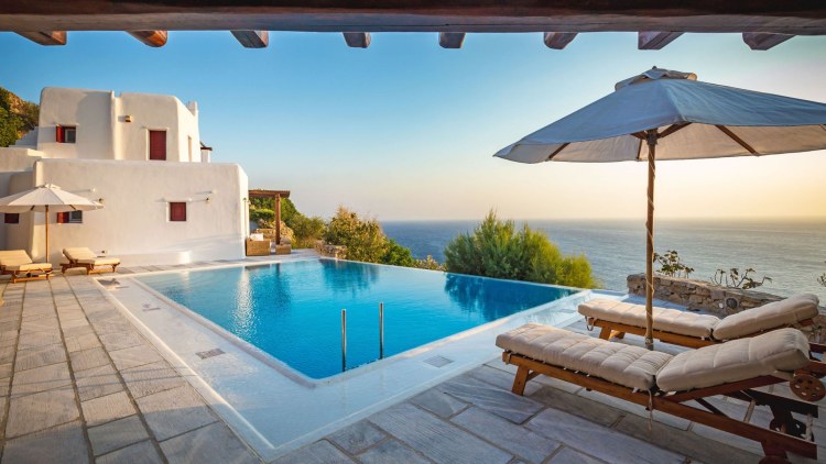 Mykonos Ferienhaus Mieten - Aegean View