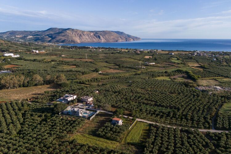 Nature Retreat Luxuriöses Ferienhaus Kreta Mit Pool Mieten Lage
