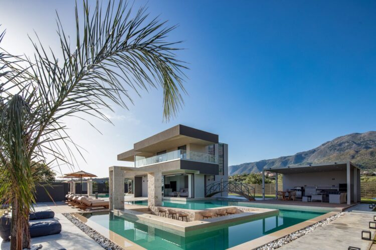 Nature Retreat Luxuriöses Ferienhaus Kreta Mit Pool Mieten Poolterrasse