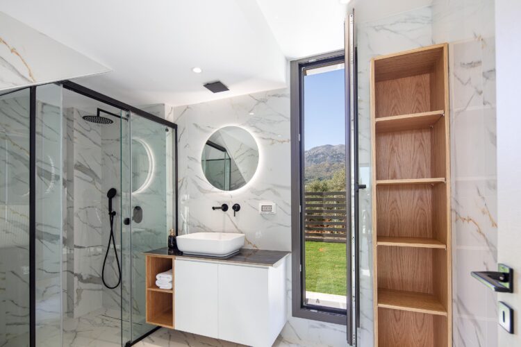Nature Retreat Luxus Ferienhaus Kreta Mit Pool Mieten Bad