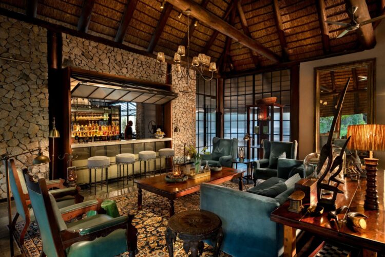 Ngala Family Villa Safari Lodge Südafrika Mieten Bar Lodge