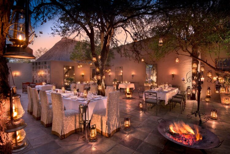 Ngala Family Villa Safari Lodge Südafrika Mieten Safari Dining