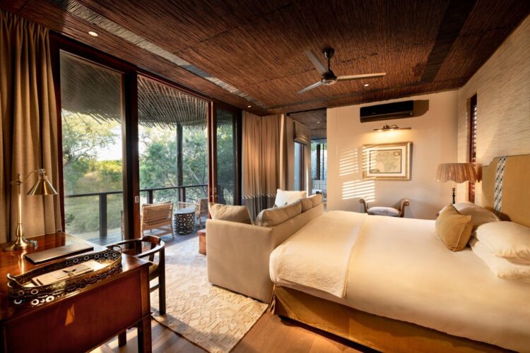 Ngala Family Villa Safari Lodge Südafrika Mieten Schlafzimmer
