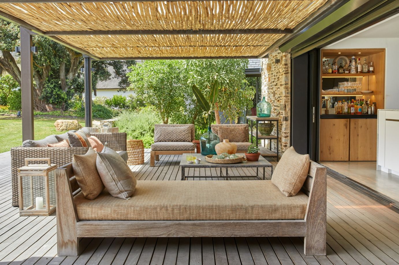 Ocean Crest Villa Luxus Ferienhaus Kapstadt Mieten Lounge