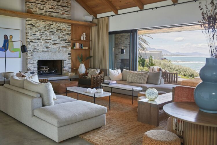 Ocean Crest Villa Luxus Ferienhaus Kapstadt Mieten Wohnzimmer