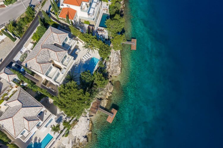 Ocean Villa Brac Luxus Ferienvilla Kroatien Mieten Meerzugang