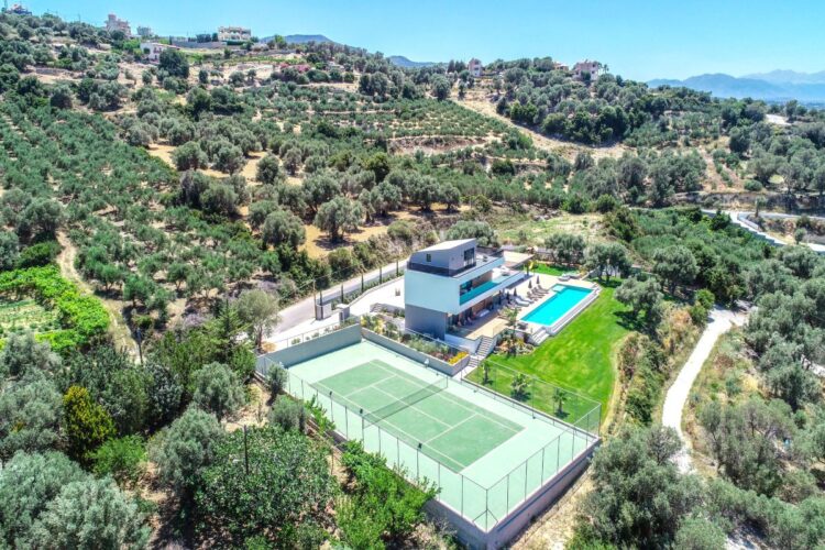 Opulence Villa Luxuriöses Ferienhaus Kreta Für Familien Mieten Lage