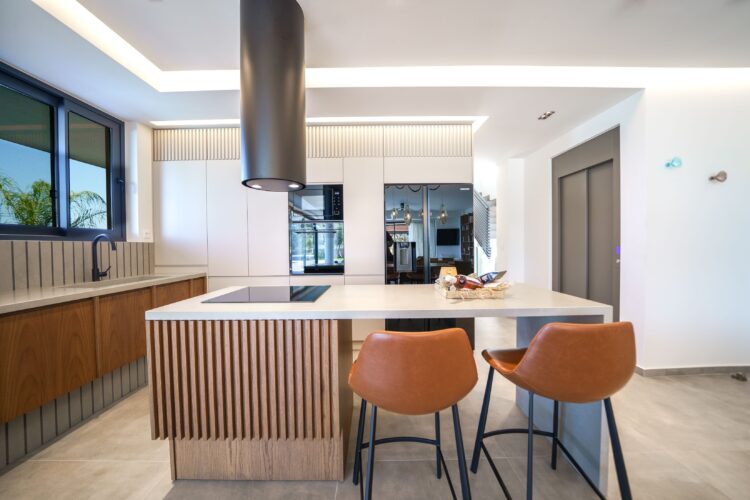Opulence Villa Luxus Ferienhaus Kreta Für Familien Mieten Kücheninsel