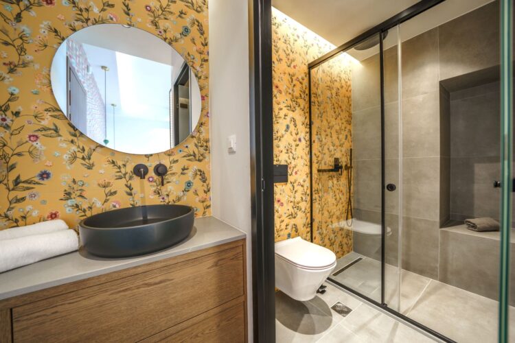 Opulence Villa Luxus Ferienhaus Kreta Mieten Badezimmer